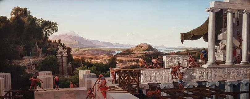 View into the Heyday of Greece, Schinkel